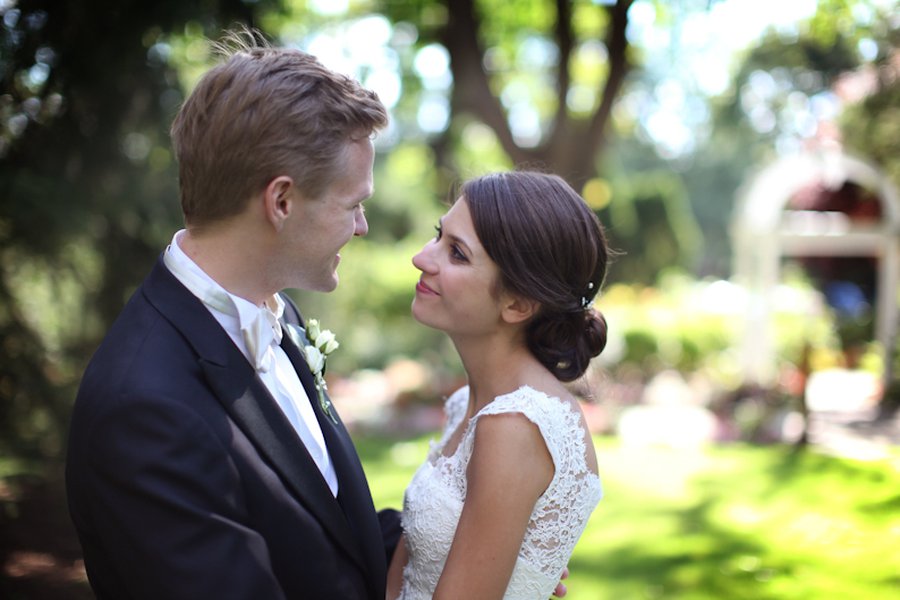 wedding looking garden