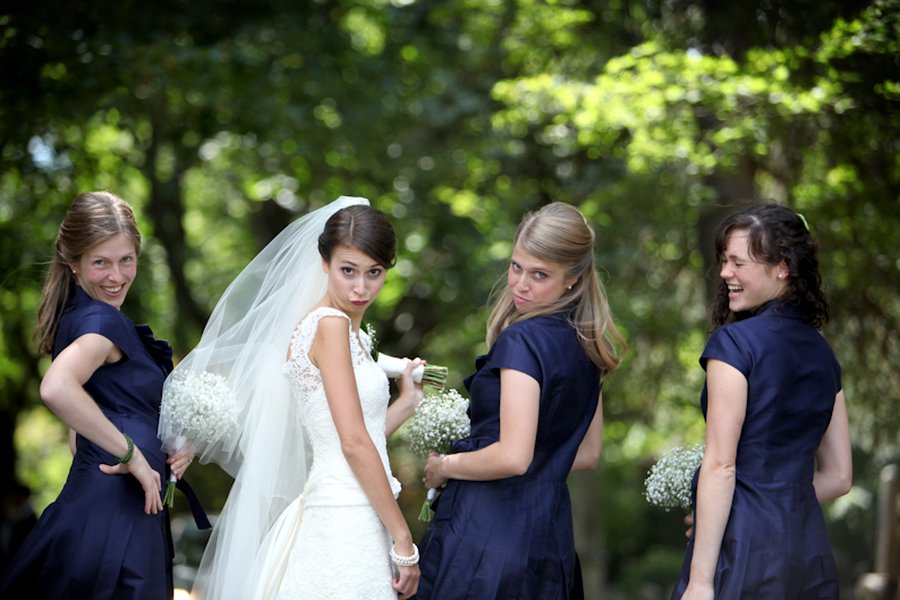 wedding silly girls