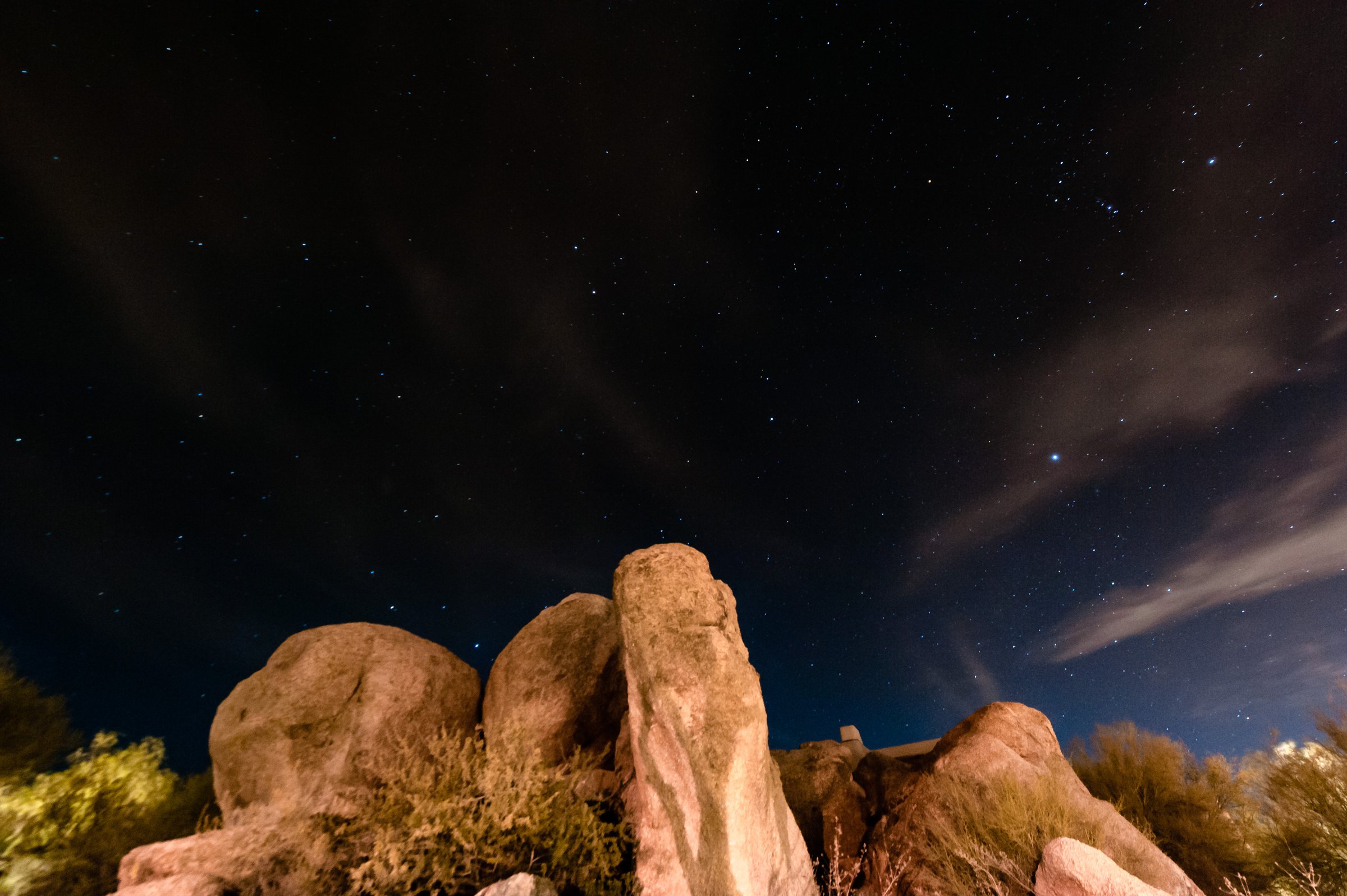 Hiking the Boulders, Arizona